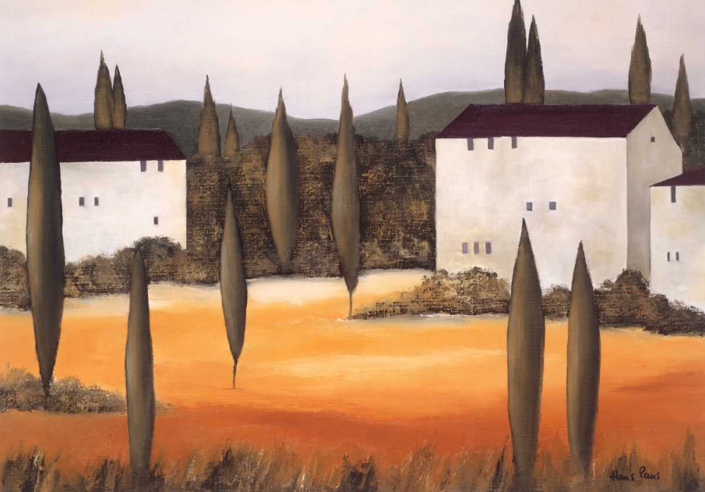 Wall Art Painting id:19543, Name: Twilight II, Artist: Paus, Hans