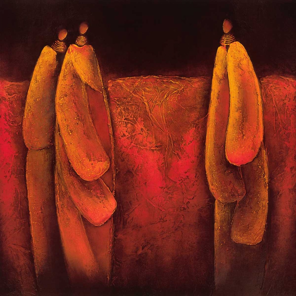 Wall art: Personages I, by Optendrees, Liesbeth