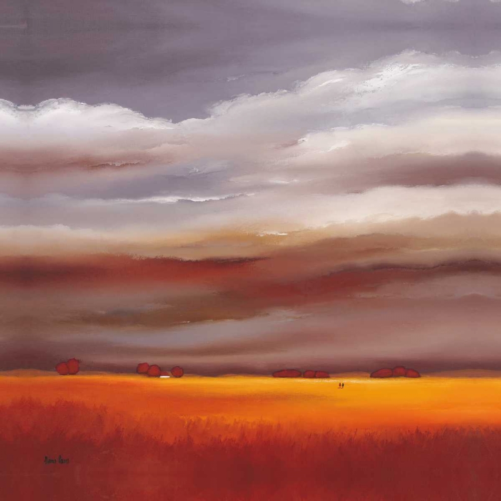 Art Print: Evening walk I