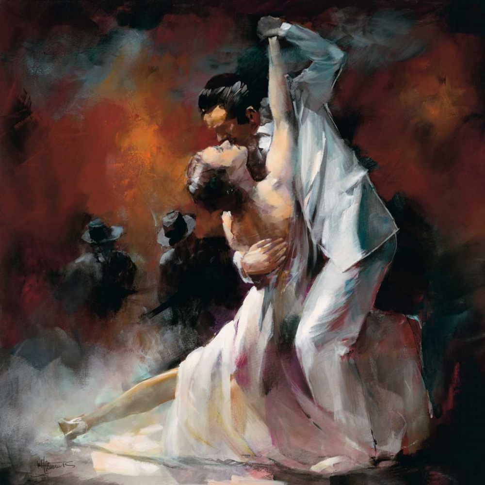 Wall Art Painting id:19496, Name: Tango Argentino I, Artist: Haenraets, Willem