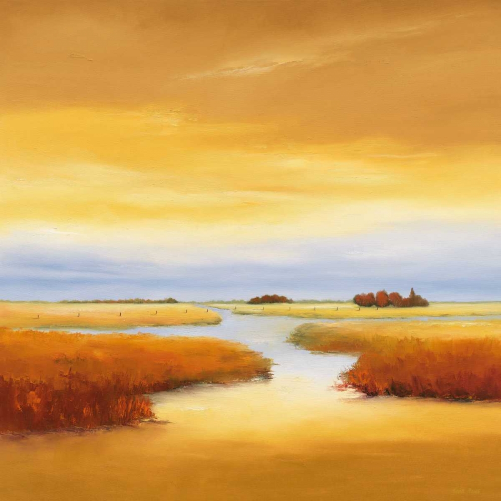 Art Print: Down the River I