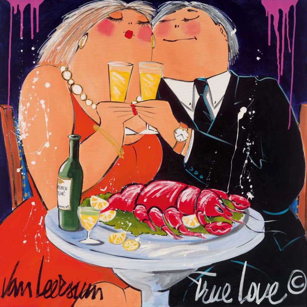 Wall Art Painting id:19519, Name: True Love, Artist: van Leersum, El