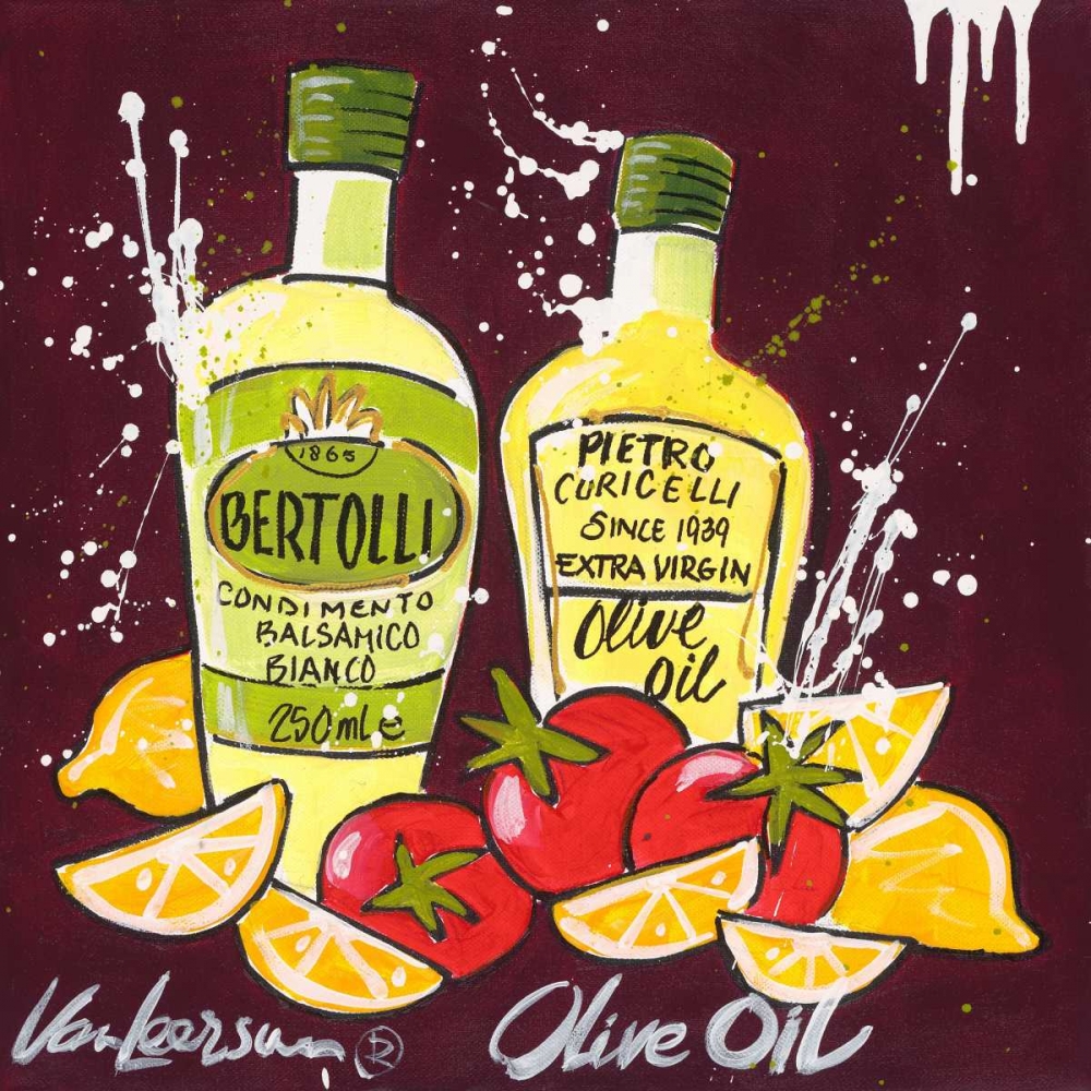 Art Print: Olive oil