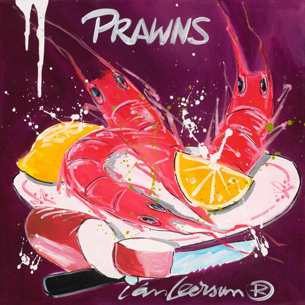 Art Print: Prawns