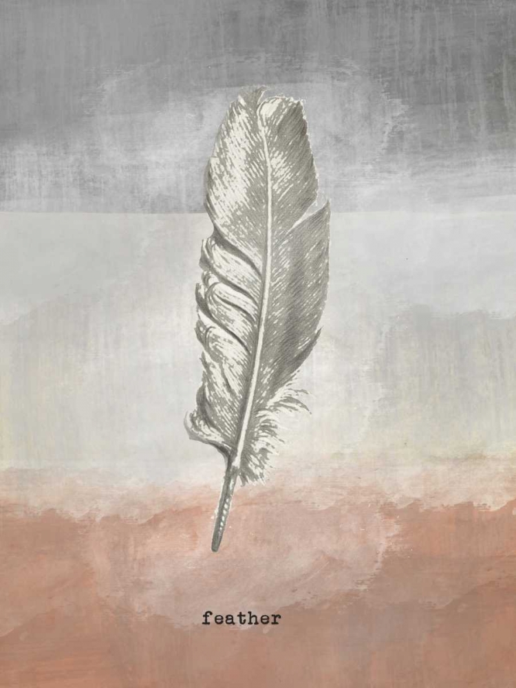 Wall art: Feather III, by Waltz, Anne