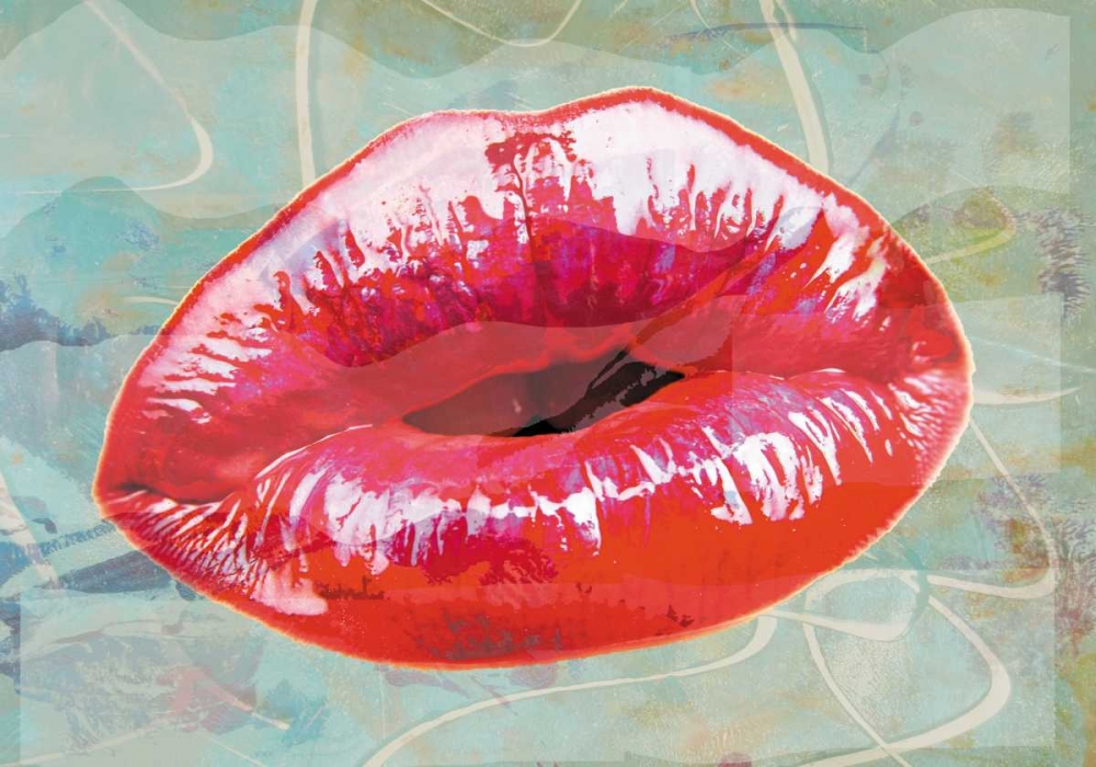 Wall Art Painting id:166218, Name: Lips to kiss, Artist: Waltz, Anne