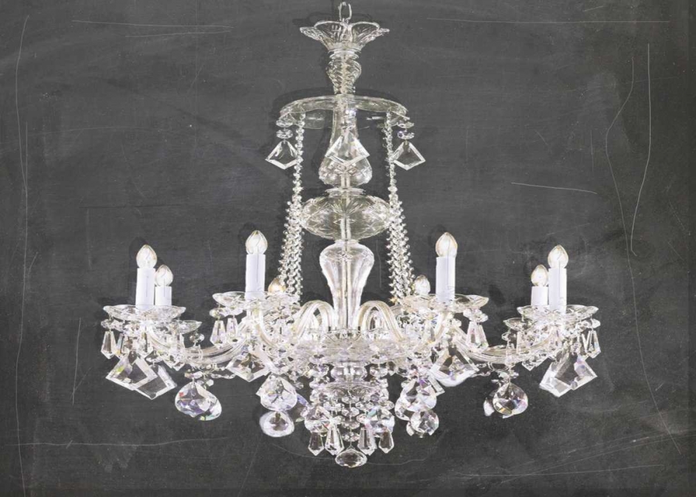 Wall art: Chandelier classico, by Waltz, Anne