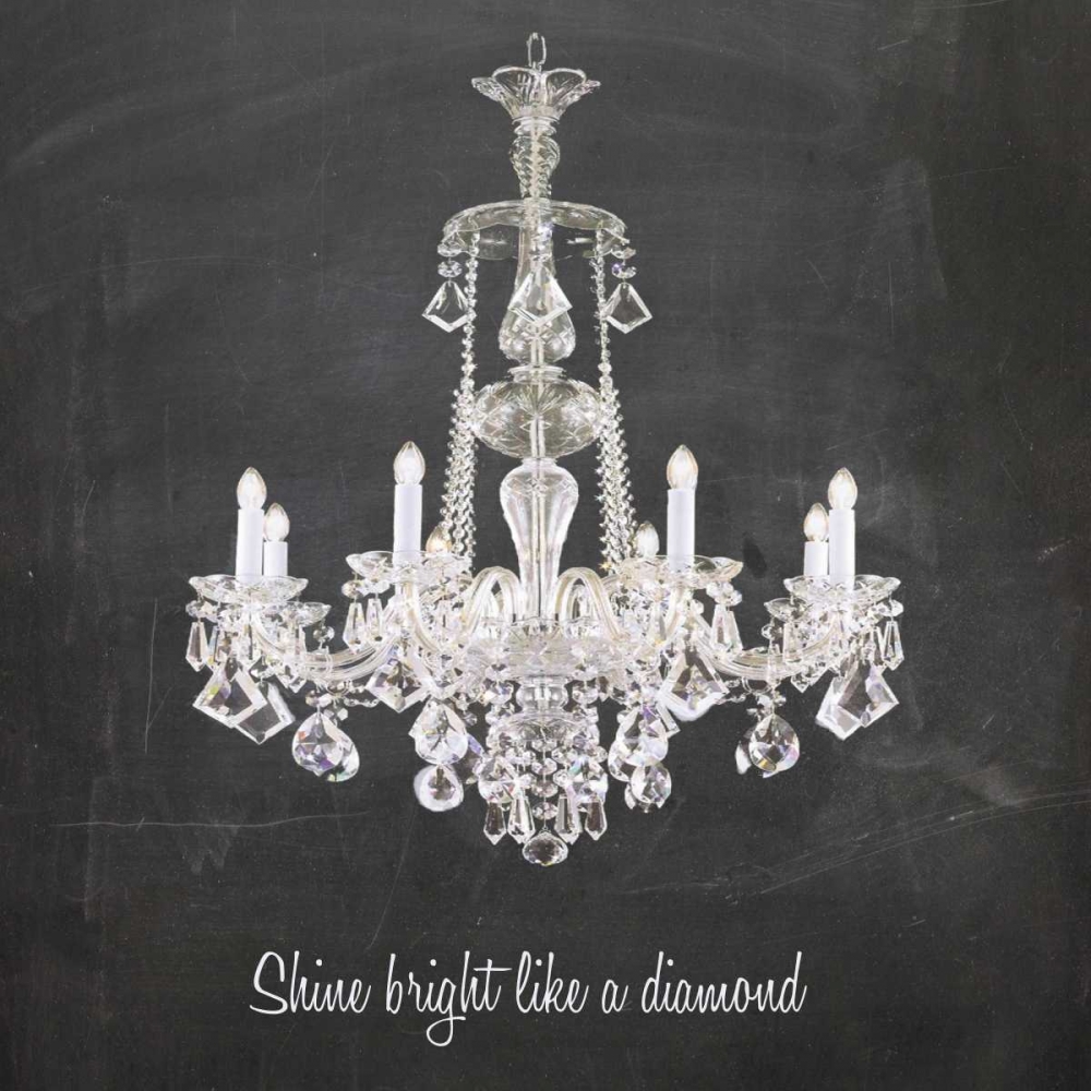 Wall art: Shine like a diamond , by Waltz, Anne