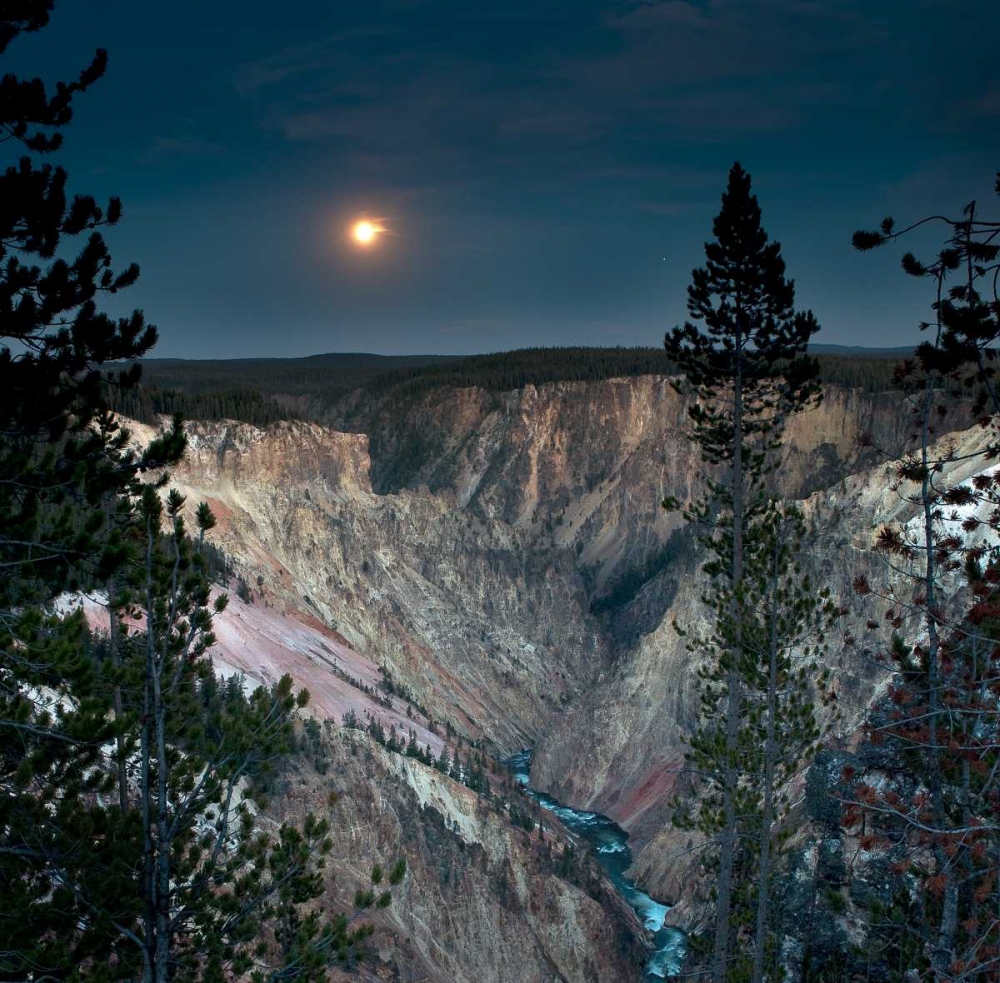 Wall art: North Rim Moon Rising, by Stalowy, John