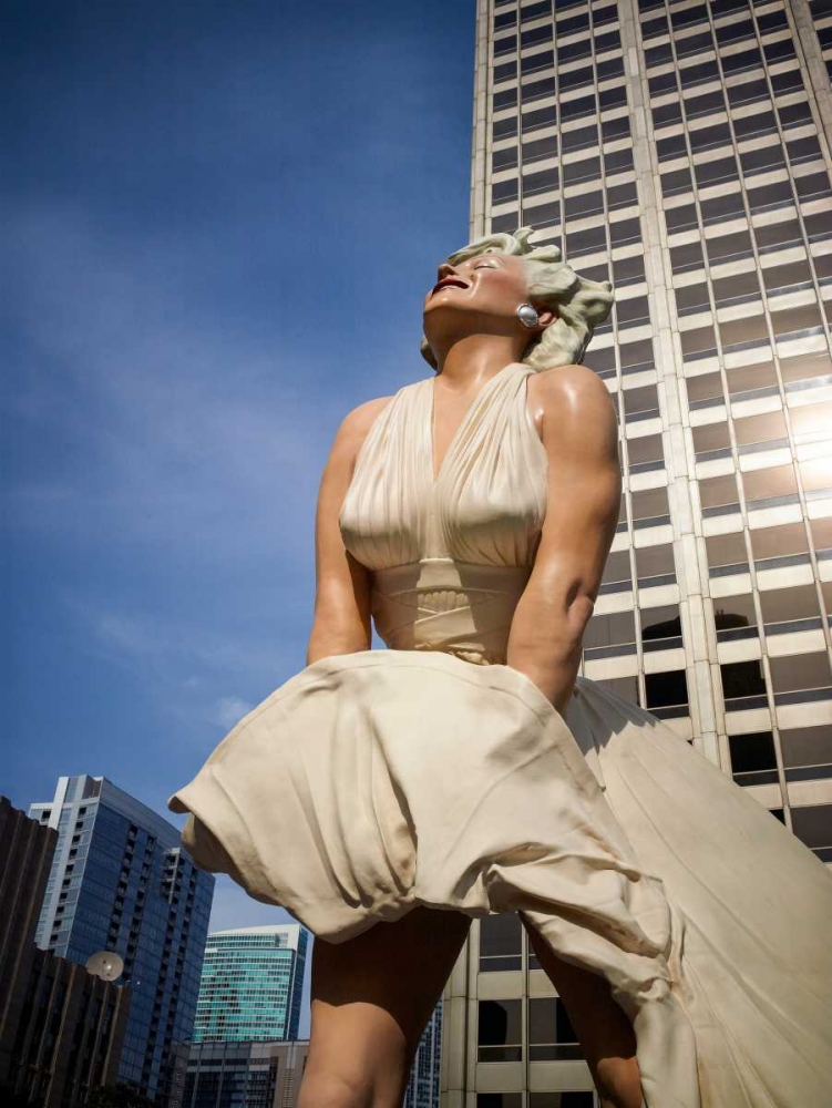 Wall art: Marilyn Standing, by Stalowy, John