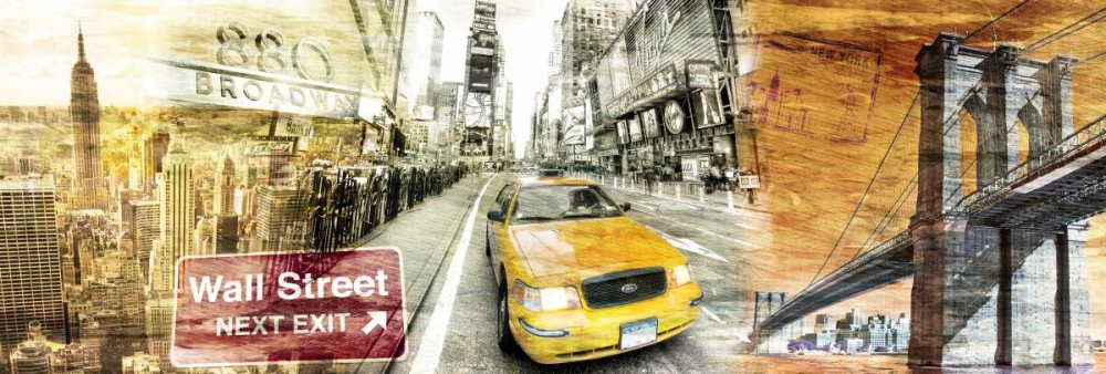 Wall Art Painting id:28759, Name: New York Collage 012, Artist: Adamsky