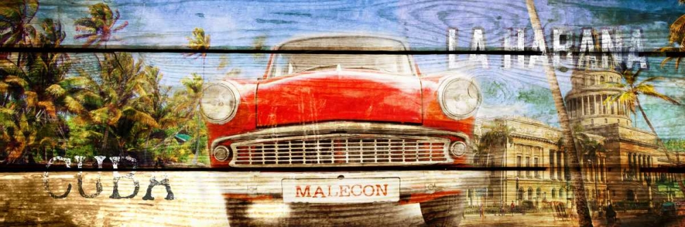 Wall art: Cuba Habana, by Adamsky