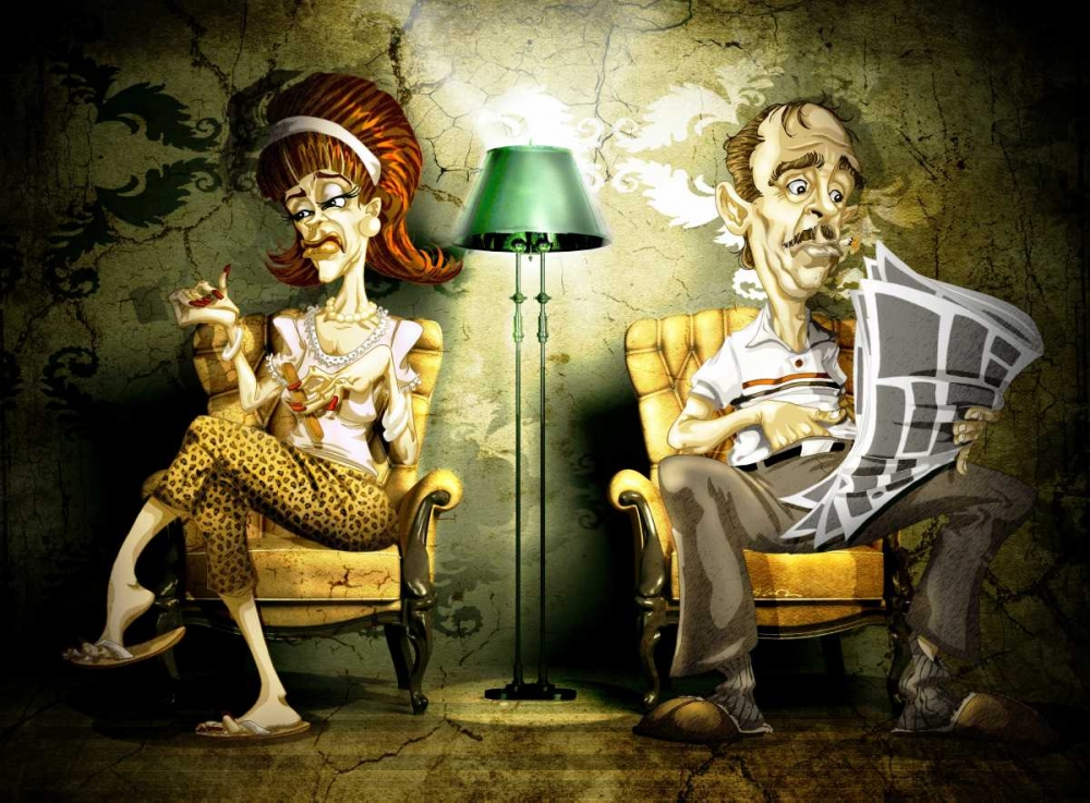 Wall art: The Marriage, by Alvez, A. - Perez, A.