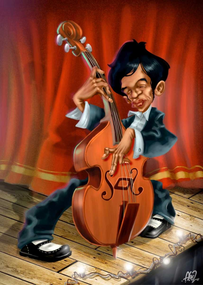 Wall art: On the Stage, by Alvez, A. - Perez, A.