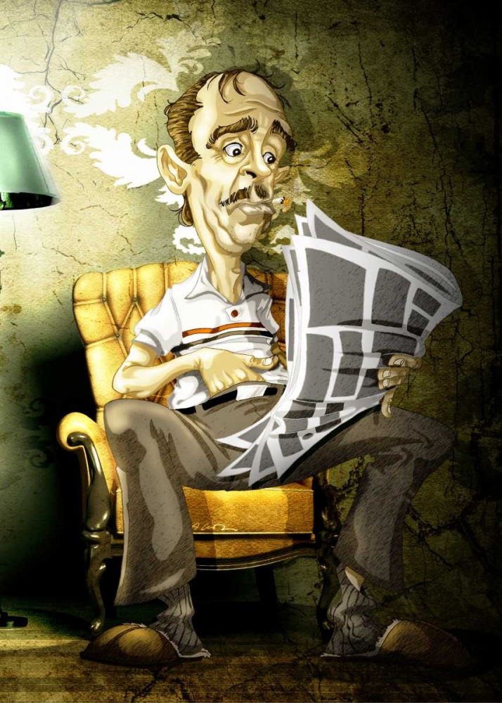 Wall art: The Husband, by Alvez, A. - Perez, A.