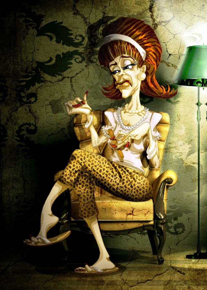 Wall art: The Wife, by Alvez, A. - Perez, A.