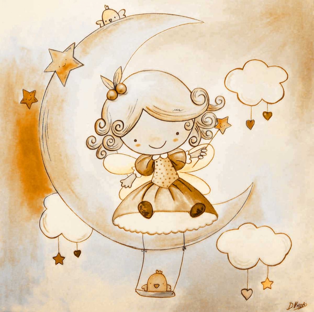 Wall Art Painting id:28799, Name: Fairy, Artist: Vicedo, Diana