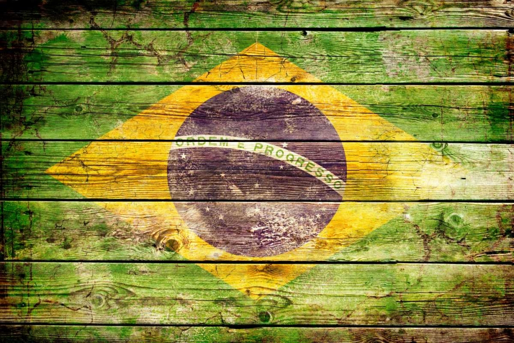Wall art: Brazil 2, by Robins, John H.