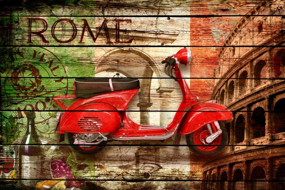 Wall art: Italy Collage 2, by Robins, John H.