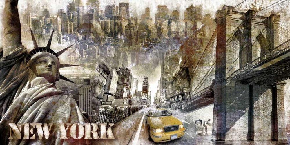 Wall Art Painting id:28948, Name: New York 02, Artist: Robert, Paul