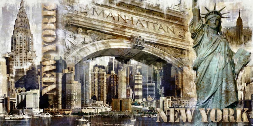 Wall Art Painting id:28949, Name: New York 01, Artist: Robert, Paul