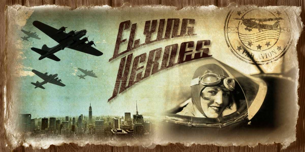 Wall Art Painting id:28950, Name: Airplanes vintage, Artist: Robert, Paul