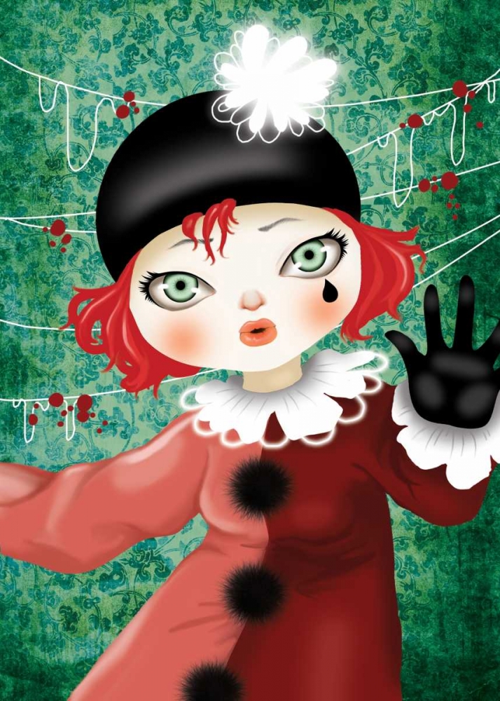 Wall art: Harlequin, by Yuste, Patricia