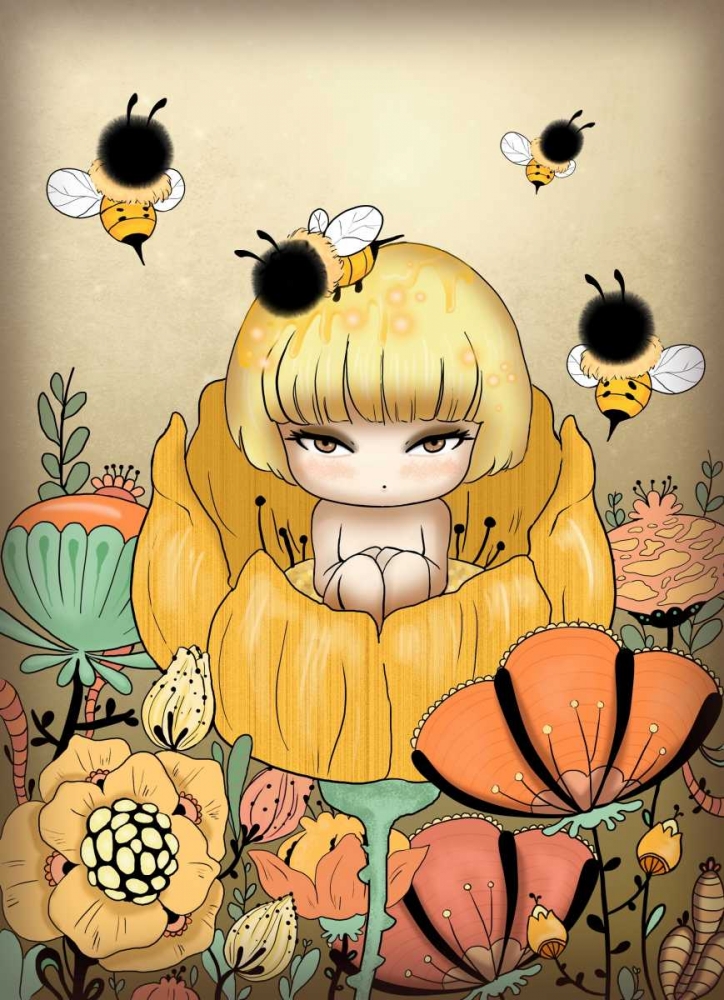 Wall art: Thumbelina, by Yuste, Patricia