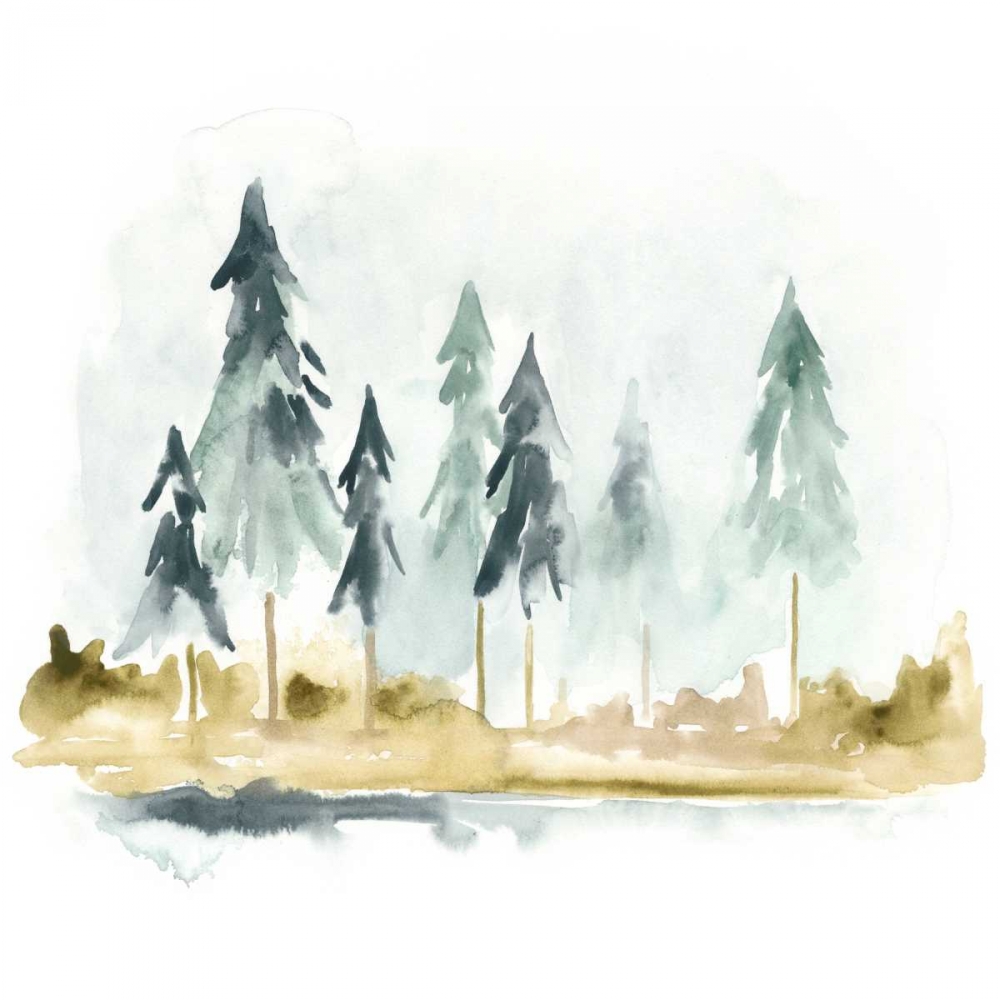 Art Print: Lake Shore I