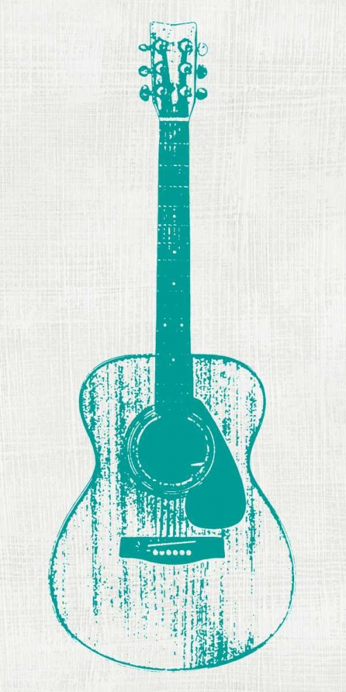 Wall art: Guitar Collector I, by Inge, Kevin Wade