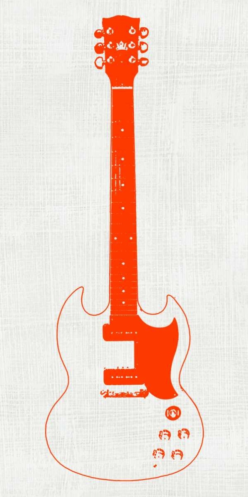 Wall art: Guitar Collector III, by Inge, Kevin Wade