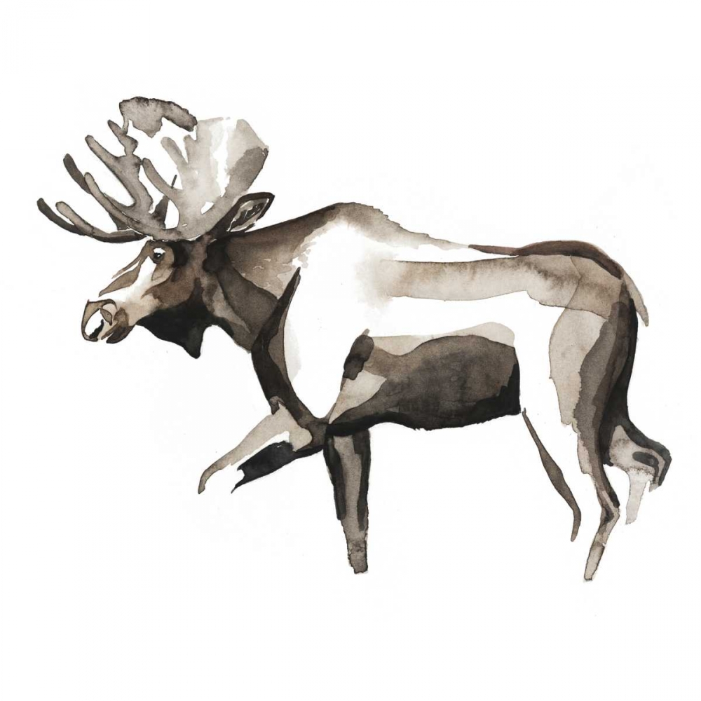 Art Print: Watercolor Woodland III