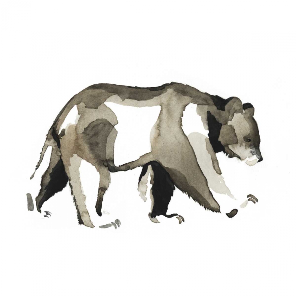 Art Print: Watercolor Woodland IV