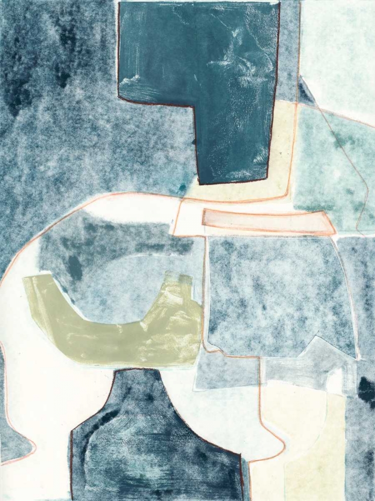 Wall Art Painting id:120993, Name: Blue Note VI, Artist: Delamater, Rob