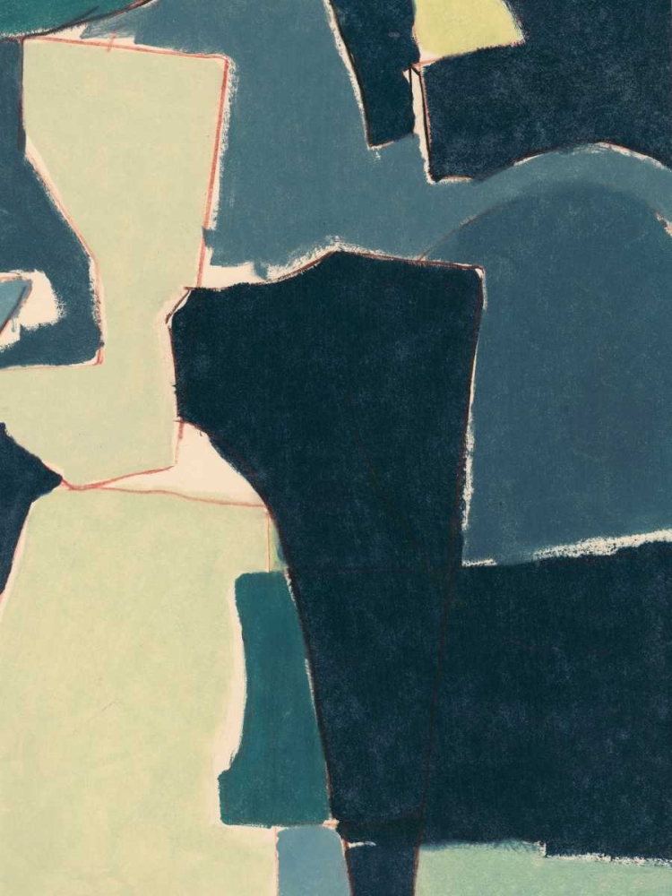 Wall Art Painting id:120994, Name: Blue Note VII, Artist: Delamater, Rob