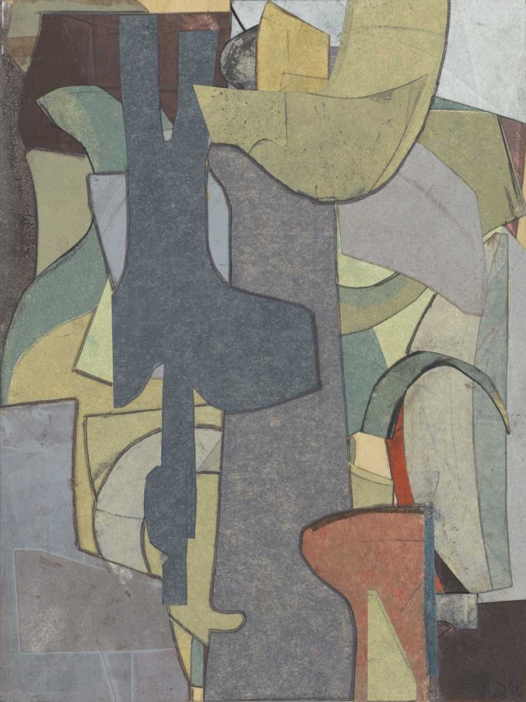 Wall Art Painting id:121010, Name: Journeymans Papers  IV, Artist: Delamater, Rob