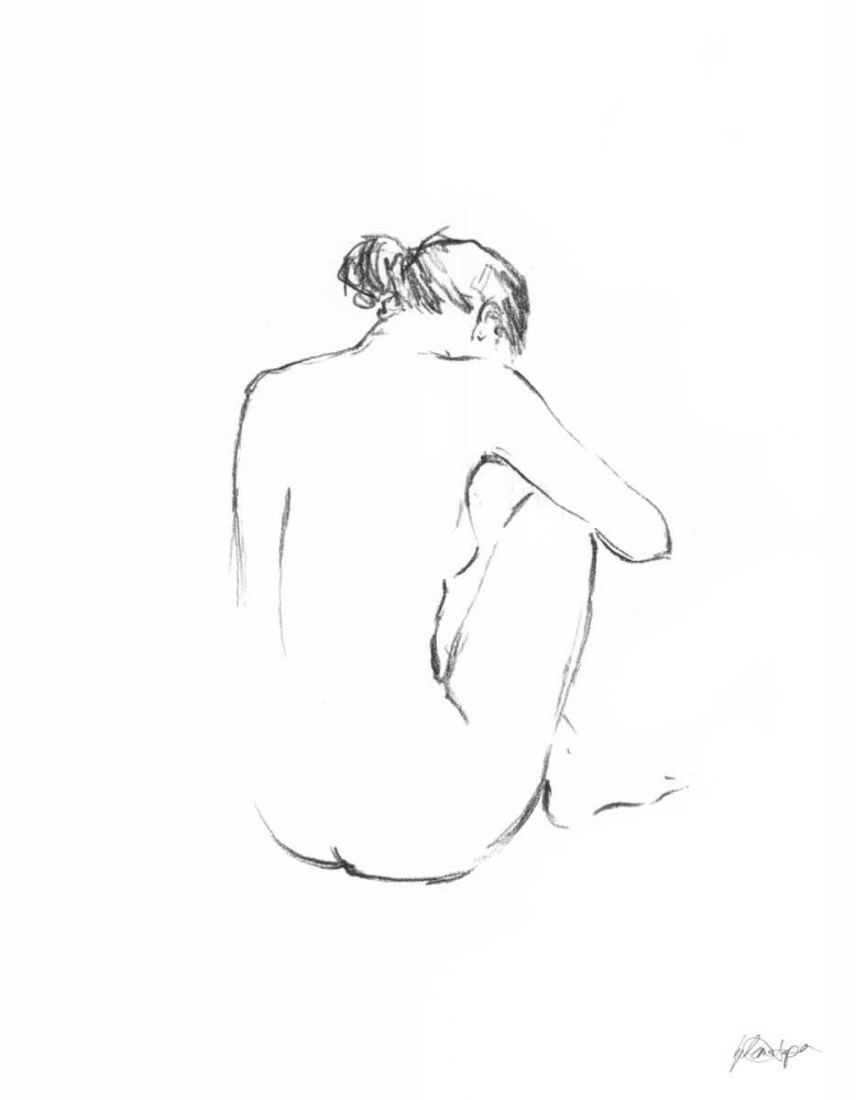 Wall art: Figure Contour III, by Harper, Ethan