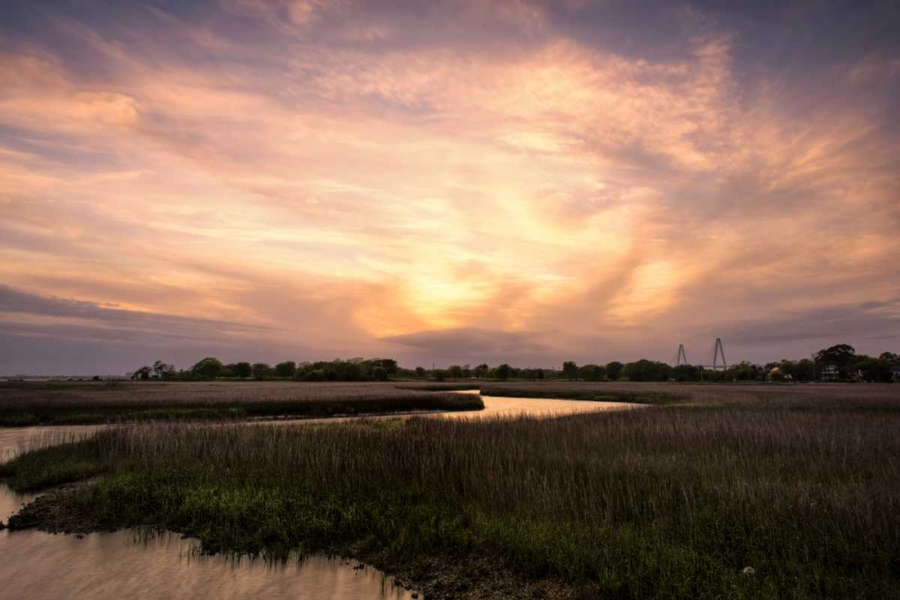 Art Print: Low Country Sunset I
