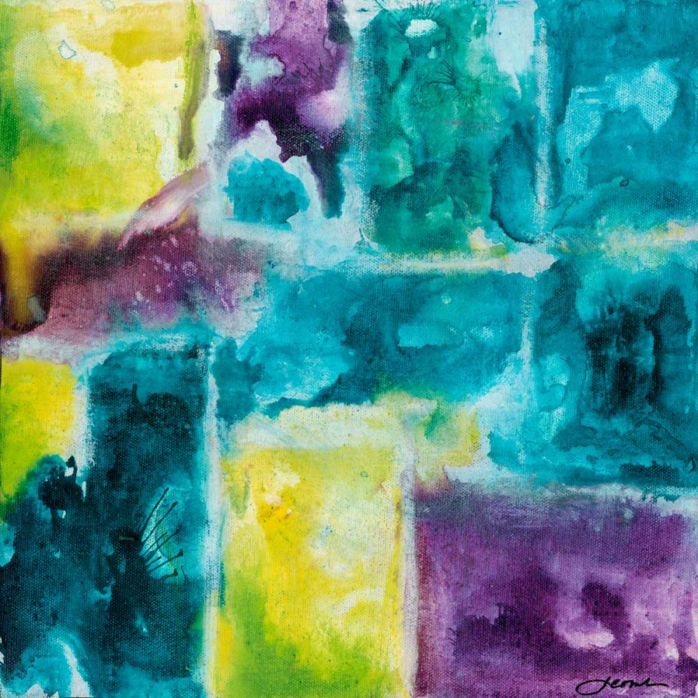 Wall Art Painting id:147351, Name: Color Block I, Artist: Combs, Joyce