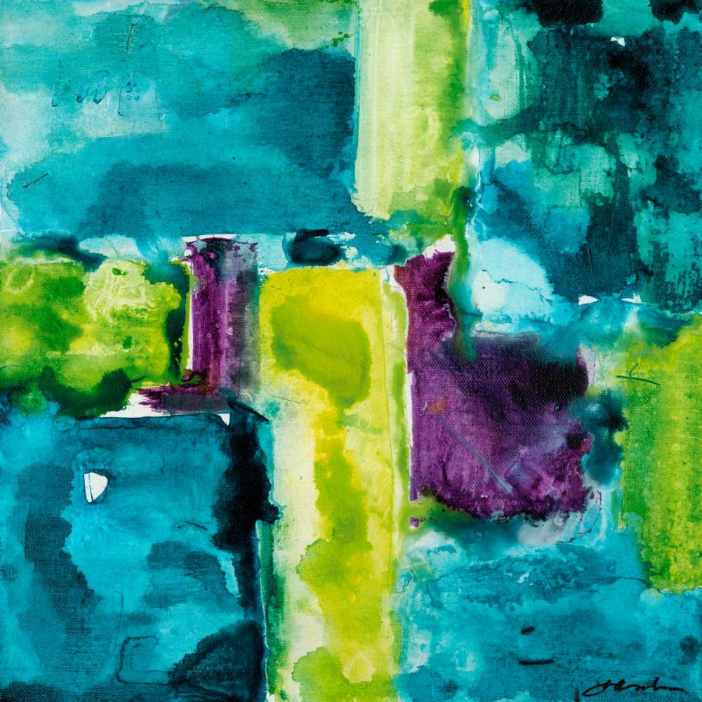 Wall Art Painting id:147352, Name: Color Block II, Artist: Combs, Joyce