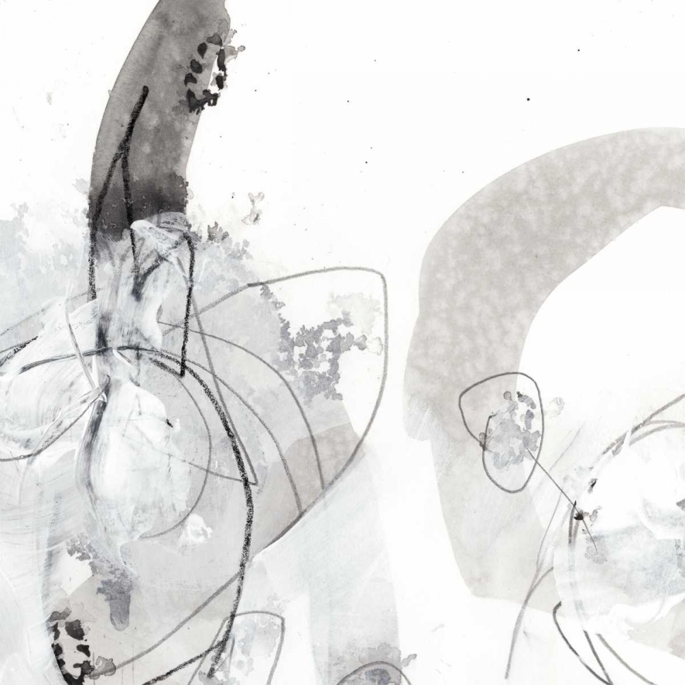 Art Print: Monochrome Gestures III