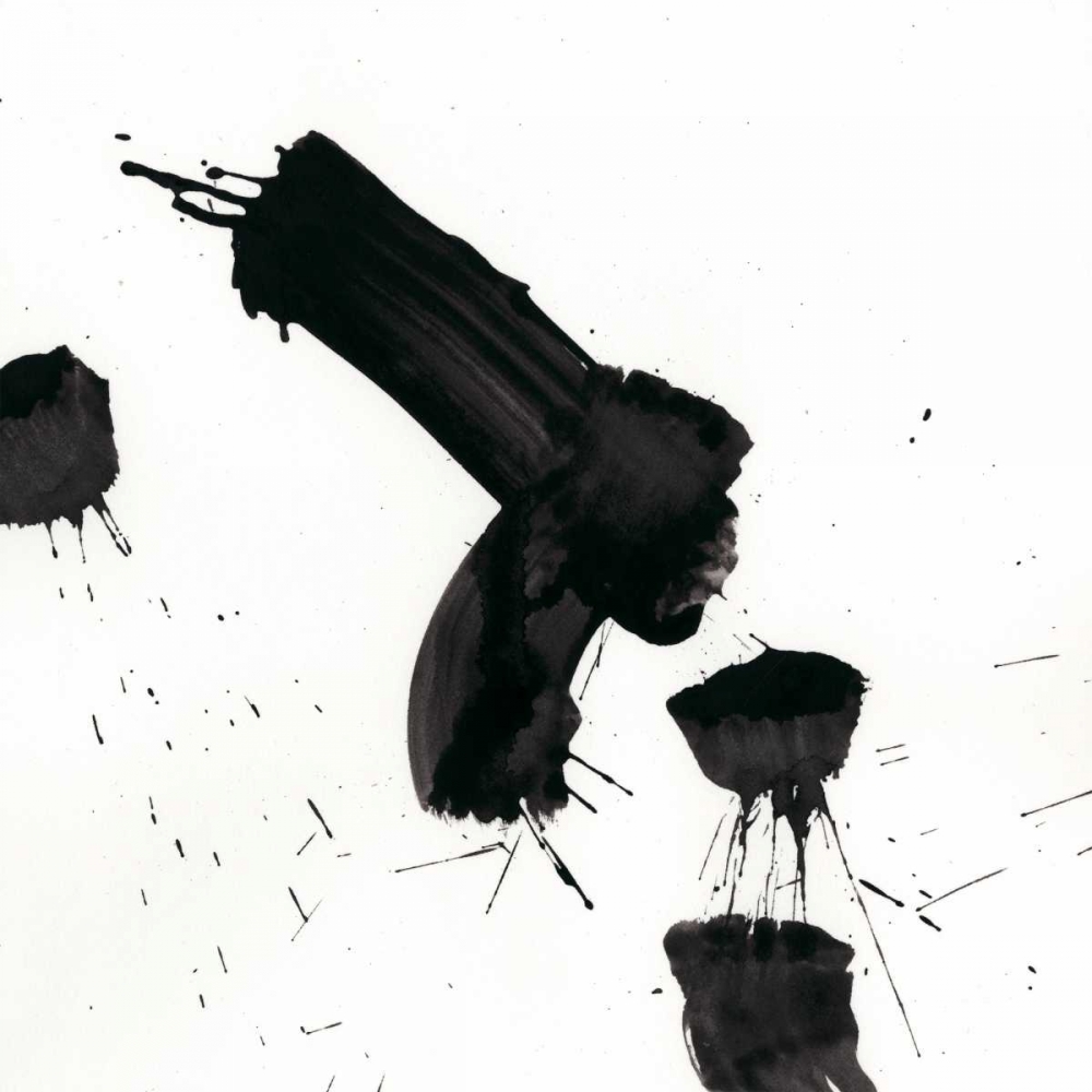 Wall art: Monochrome Gestures IV, by Vess, June Erica