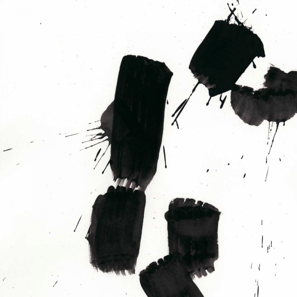 Wall Art Painting id:137800, Name: Monochrome Gestures VI, Artist: Vess, June Erica