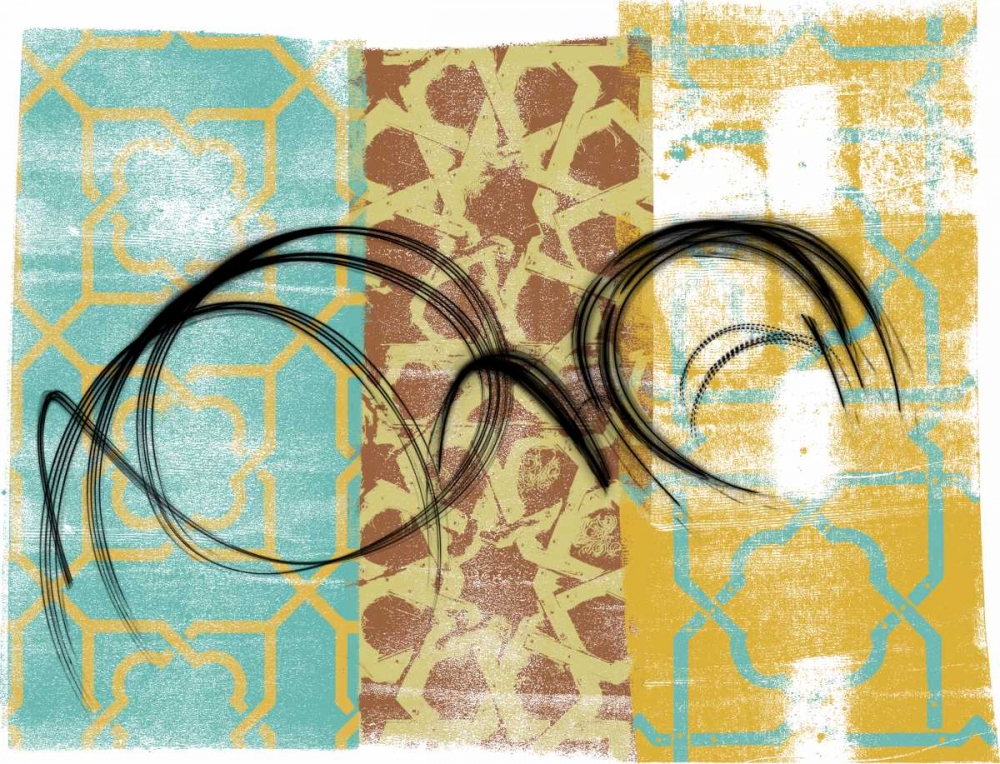 Wall Art Painting id:147630, Name: Swirling II, Artist: Saunders, Alonzo