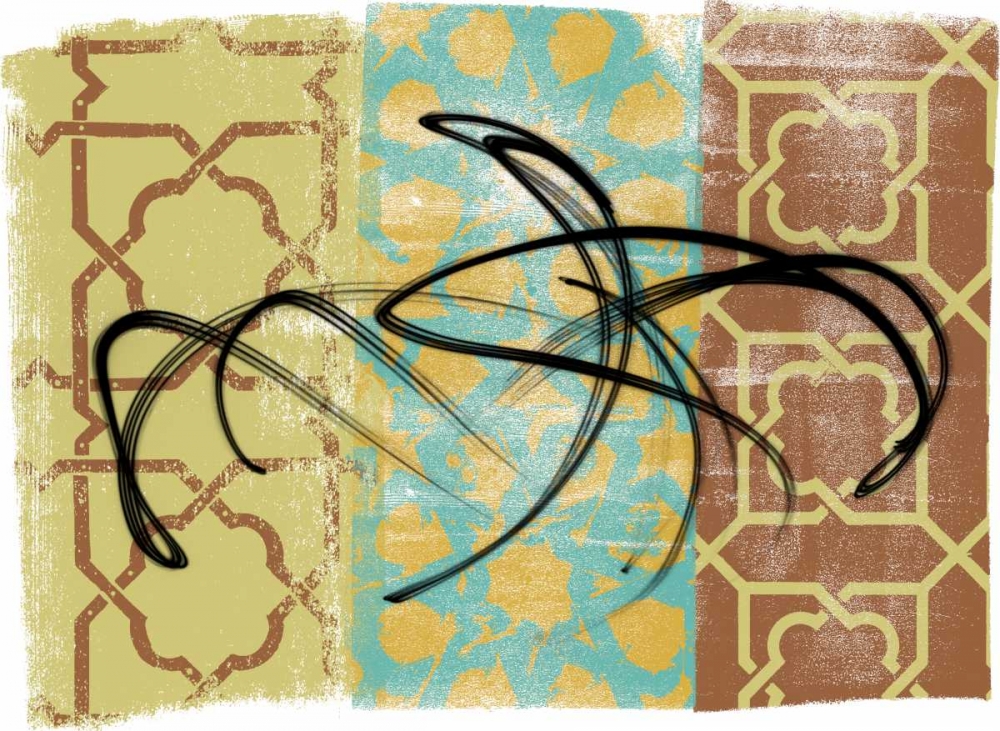 Wall Art Painting id:147631, Name: Swirling III, Artist: Saunders, Alonzo