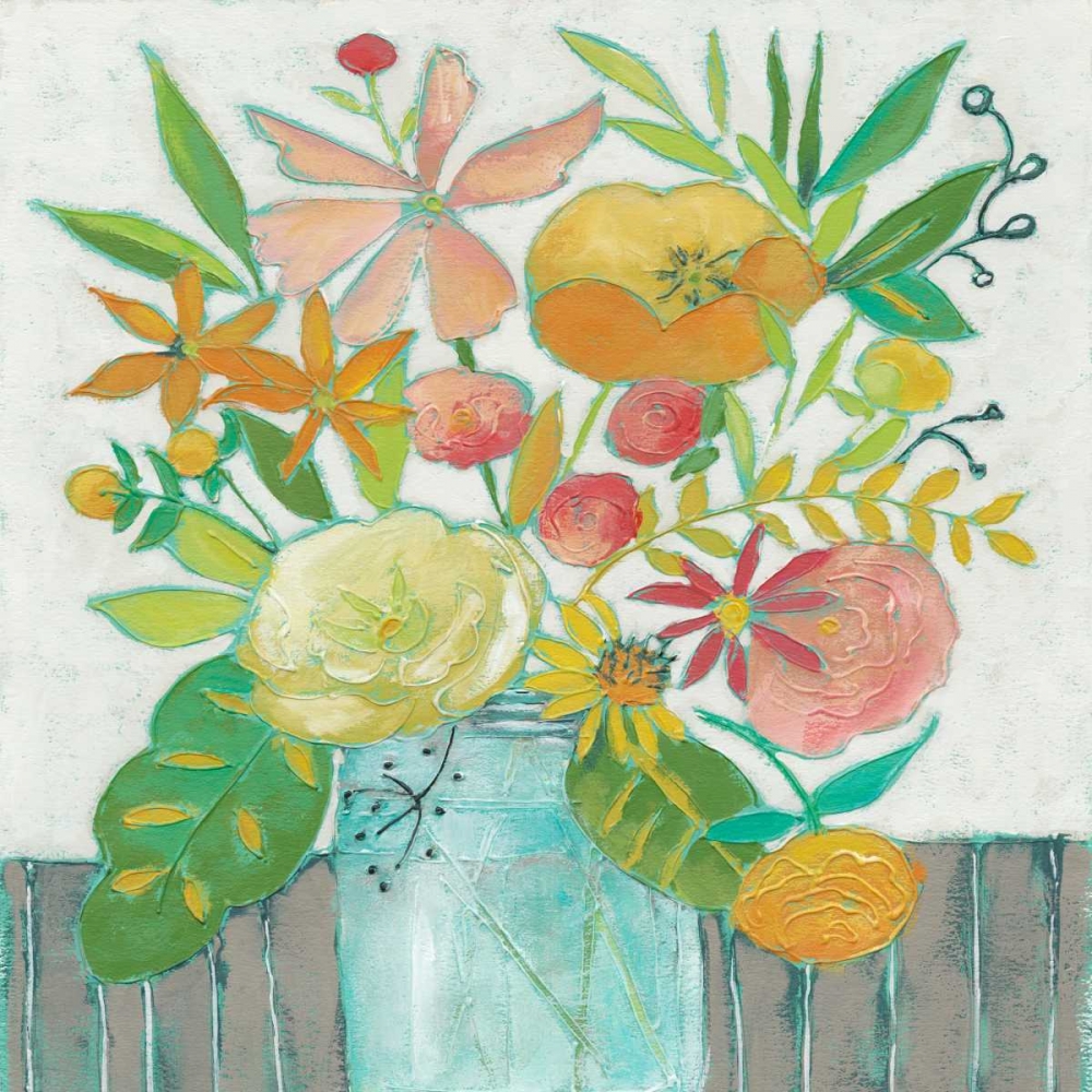 Wall art: Homestead Floral I, by Zarris, Chariklia