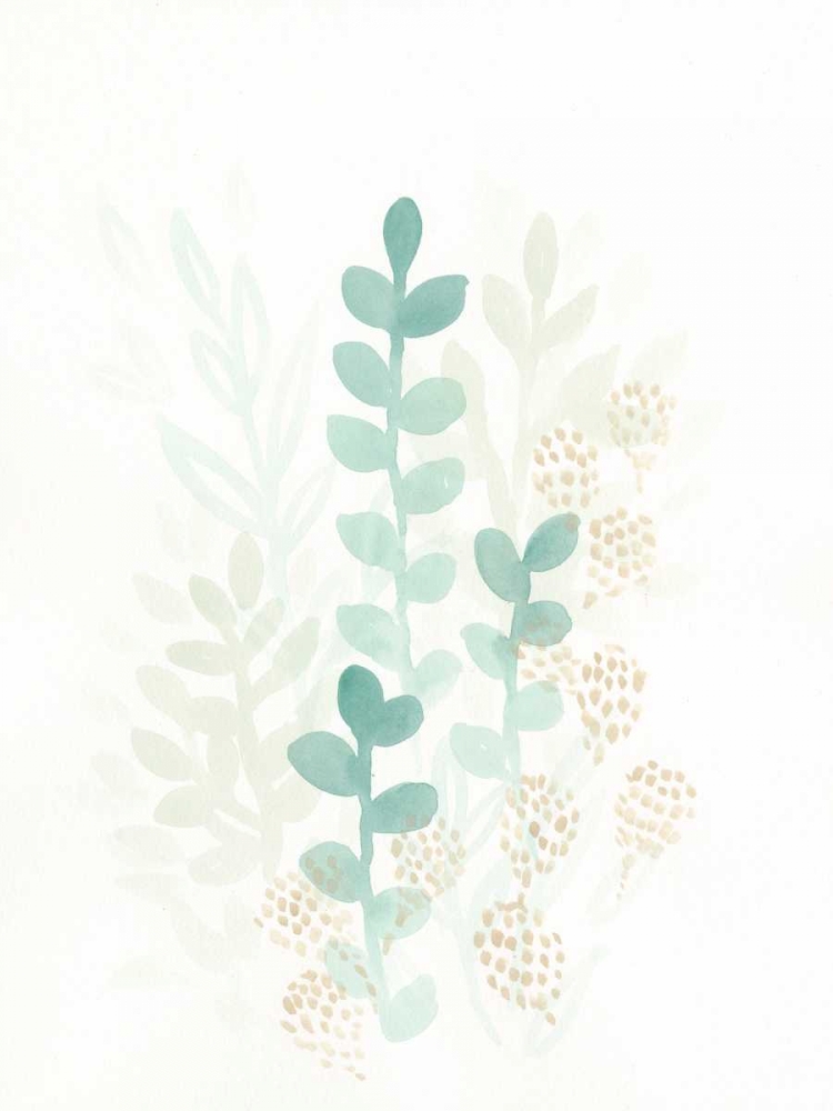 Art Print: Sprout Flowers I