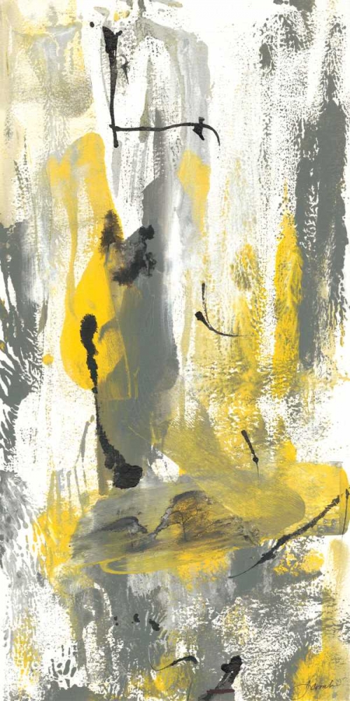 Wall Art Painting id:147843, Name: Grey Movement I, Artist: Combs, Joyce