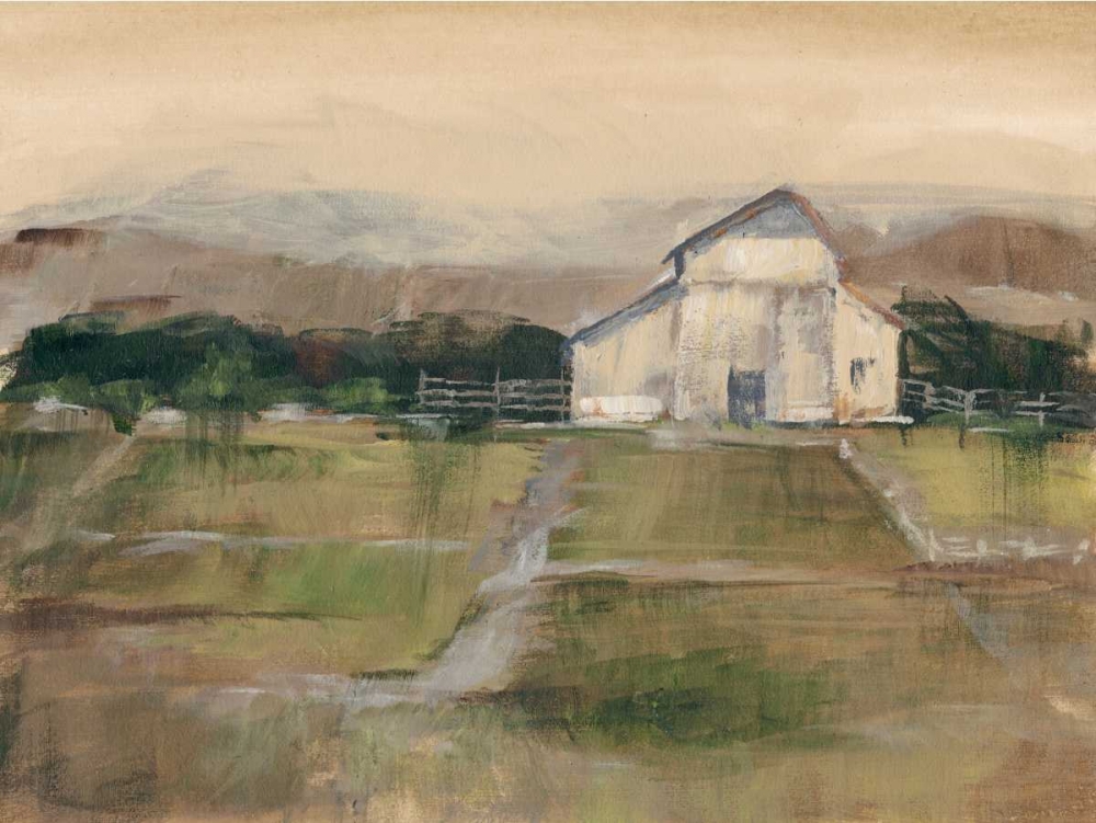 Art Print: Rural Sunset I