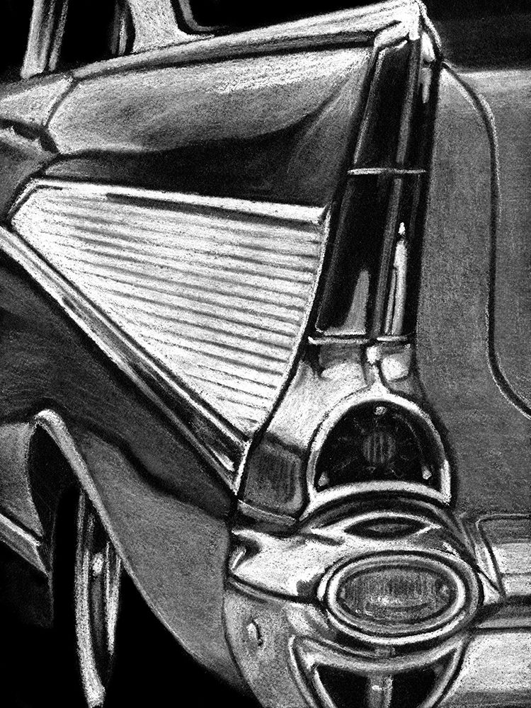 Wall Art Painting id:195624, Name: Retro Fins II, Artist: Harper, Ethan